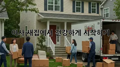 이사, 새집에서 건강하게 시작하기